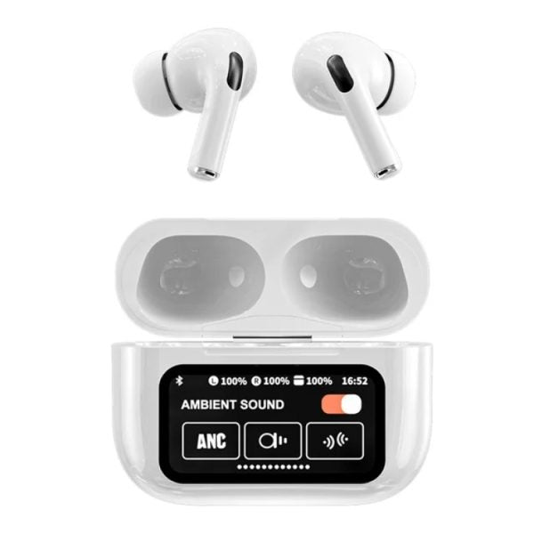 A9 Pro Airpods Anc/enc Touch Screen Wireless Earbuds | A9 Airpods Pro | Best Quality Airpods