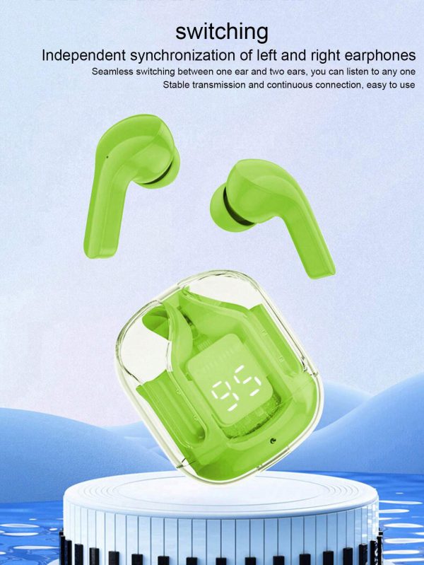 Air31 Earbuds Wireless Crystal Transparent