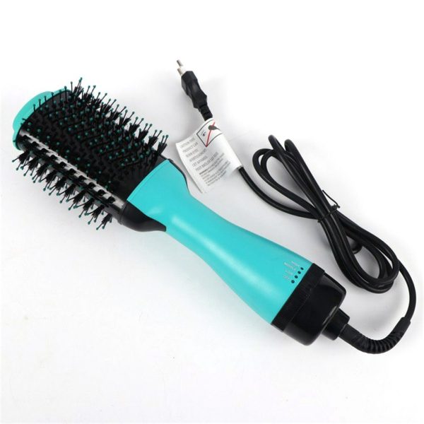 One Step 3 In 1 Hair Dryer And Volumizer | Hot Air Brush – Comb For Drying, Straightening, And Curling ( Random Color )