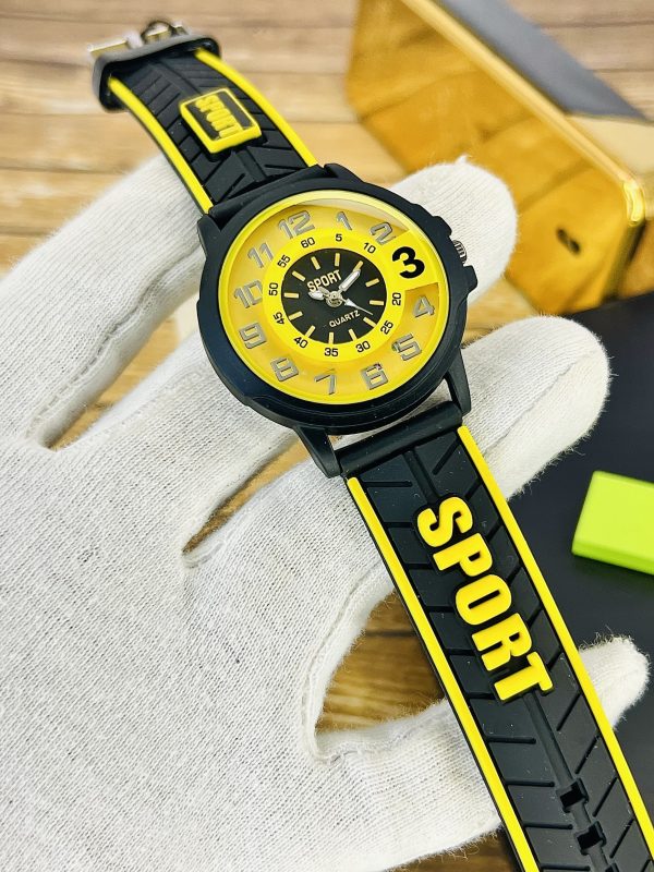 Sports Watch For Boys | Sports Watch For Kids | Best Quality Sports With Rubber Strap ( Without Box )