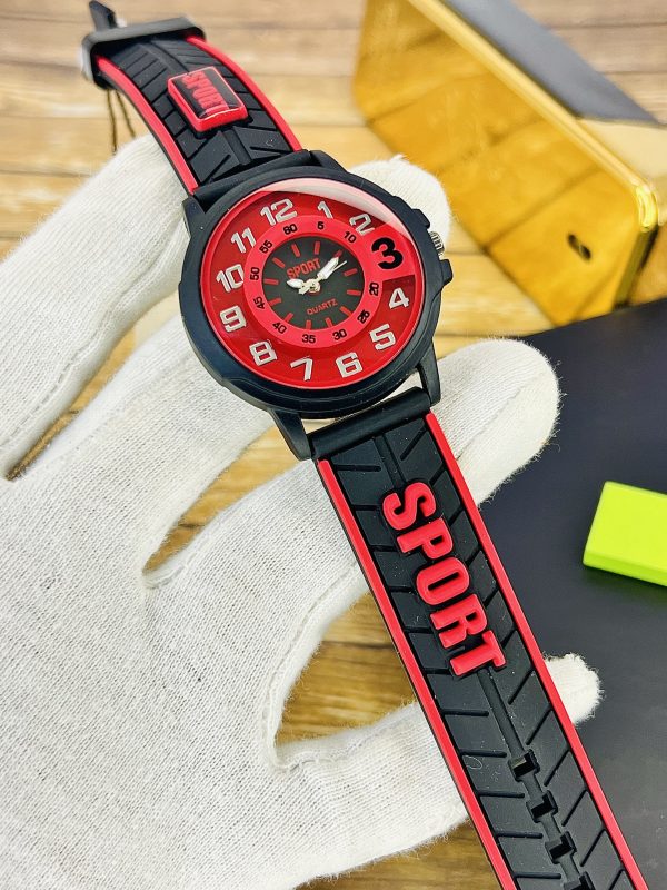 Sports Watch For Boys | Sports Watch For Kids | Best Quality Sports With Rubber Strap ( Without Box )