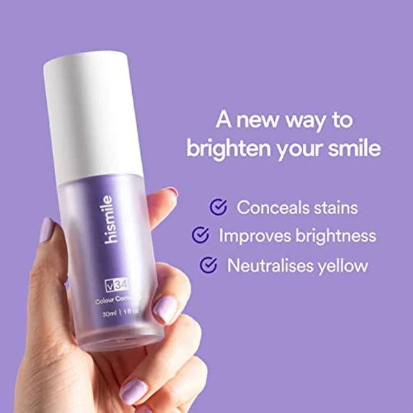 Hhh Teeth Brightening Hismiles V34 Colour Corrector Serum 30ml ( pack 1 to 5 available)