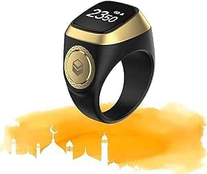 World’s First Smart Digital Tasbih Zikr Ring Digital Tasbeeh Oled Screen