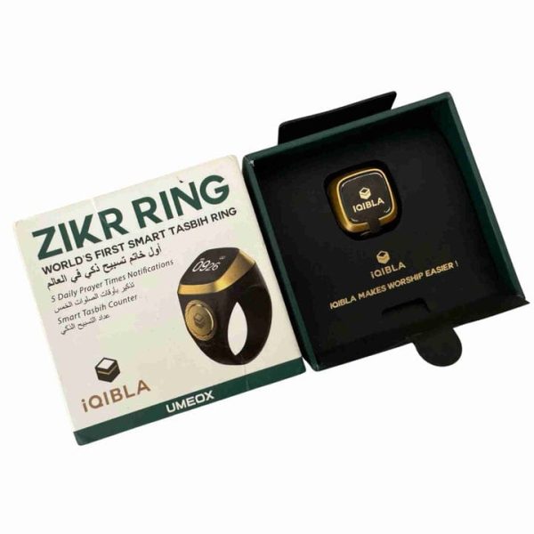 World’s First Smart Digital Tasbih Zikr Ring Digital Tasbeeh Oled Screen